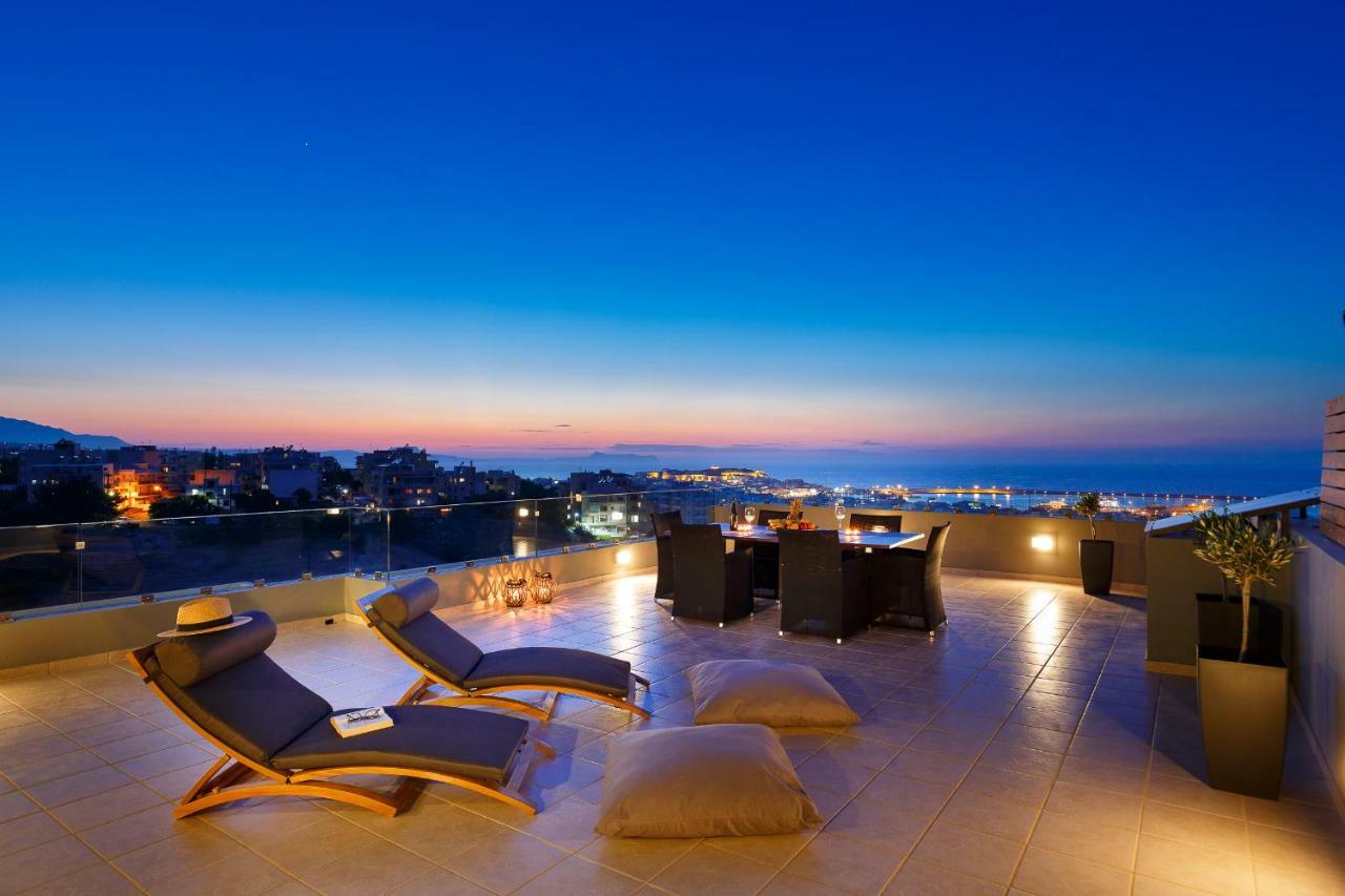 Stelios Penthouse Apartment Rethymno  Exterior photo