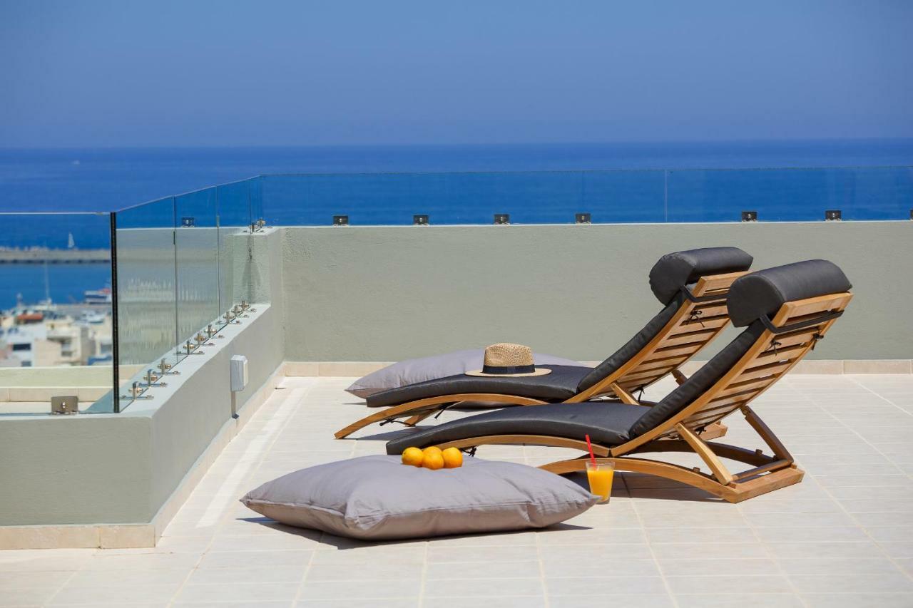 Stelios Penthouse Apartment Rethymno  Exterior photo